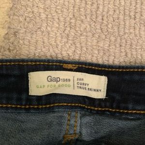 GAP Jeans - Gap true skinny curvy jeans - dark indigo GAP Jeans - Gap true skinny curvy jeans - dark indigo
